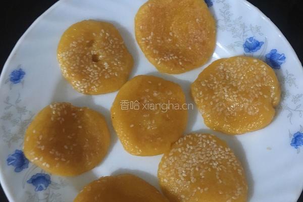 糯米南瓜餅的做法图解6