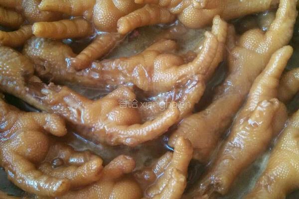 红烧鸡爪的做法图解9