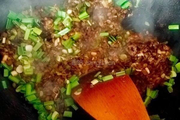 蒜苗炒豆豉的做法图解7