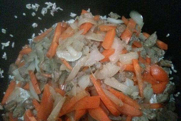 羊肉抓饭的做法图解10