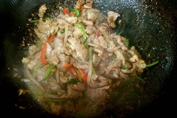 VIP名厨课菜品试做～炒烤羊肉的做法图解7