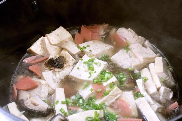 香菇豆腐汤的做法图解11