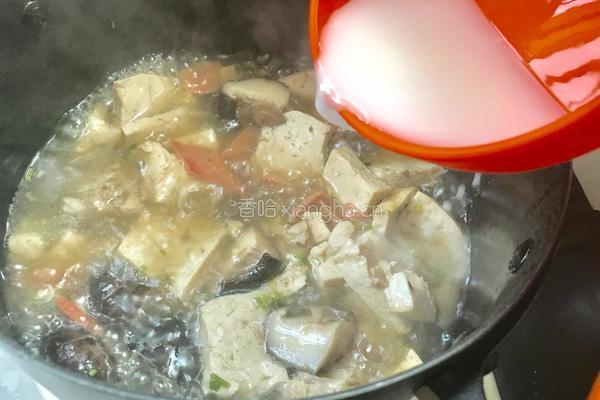 香菇豆腐汤的做法图解12