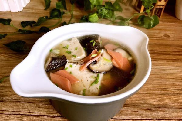 香菇豆腐汤的做法图解13