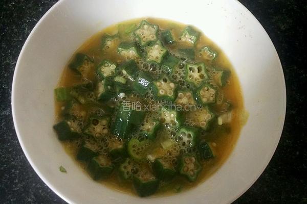VIP名厨课菜品试做～秋葵炒鸡蛋的做法图解6