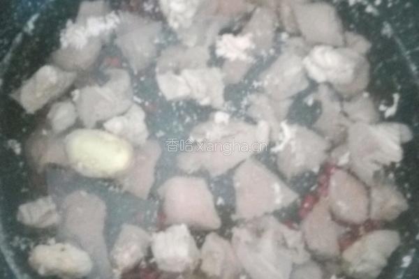 红豆莲藕炖牛肉的做法图解5