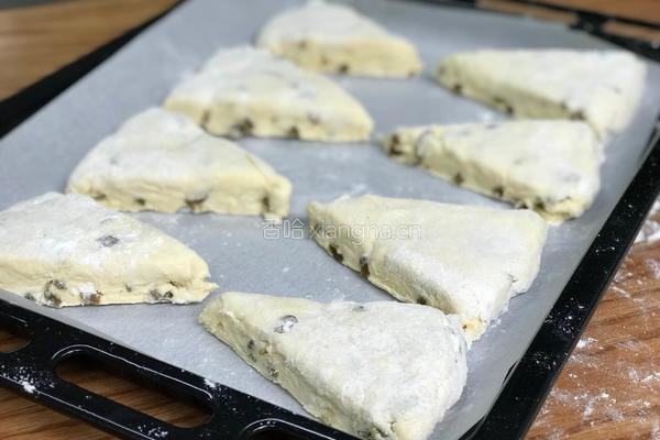 星巴克提子司康饼的做法图解13