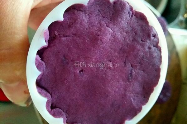 紫薯糕的做法图解7