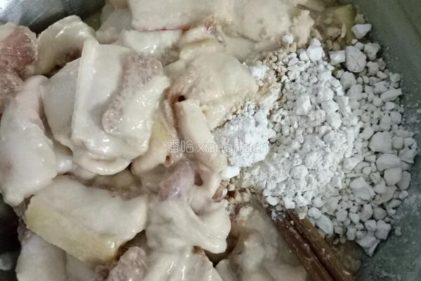 锅巴肉片的做法图解2