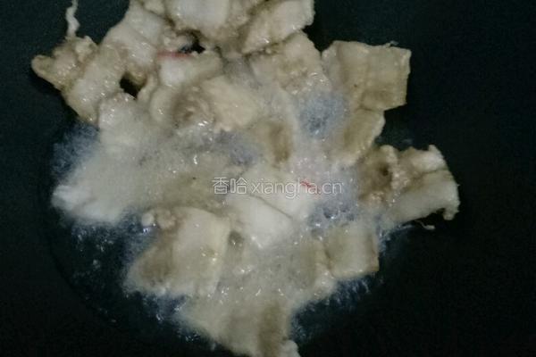 锅巴肉片的做法图解3