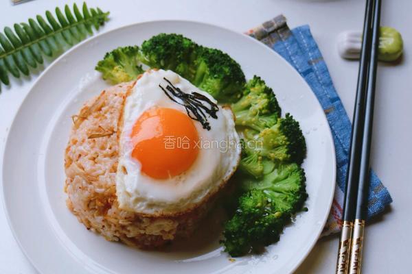 韩式辣白菜炒饭的做法图解9