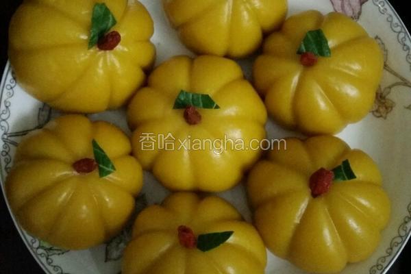 蒸南瓜饼
