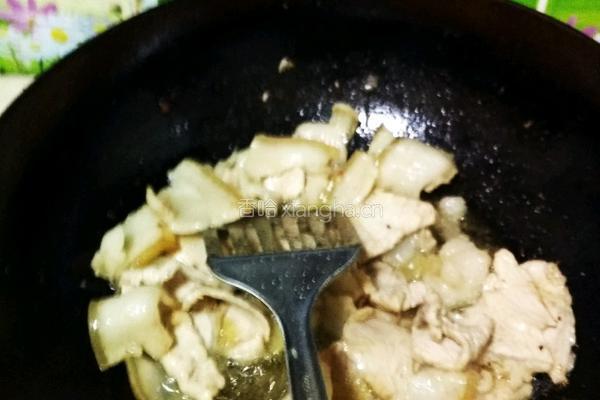 盐煎肉的做法图解5