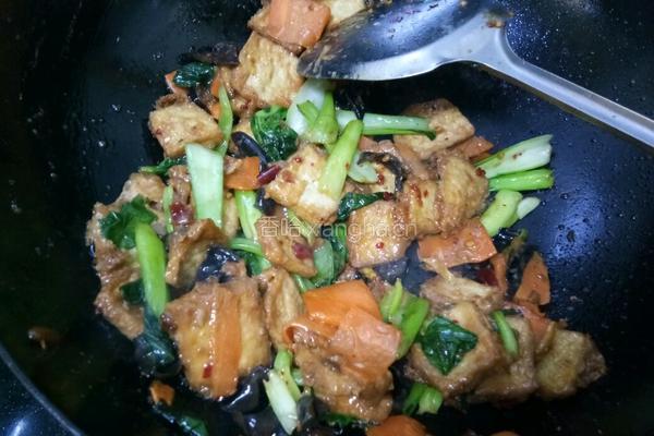 素炒豆腐的做法图解9