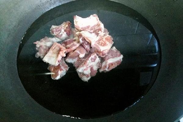 香辣土豆烧排骨的做法图解3