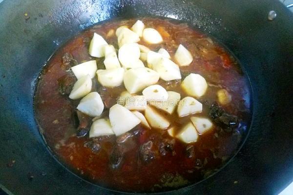 香辣土豆烧排骨的做法图解14