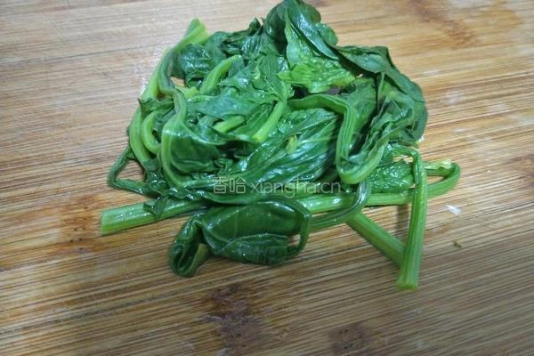 菠菜厚蛋烧的做法图解3