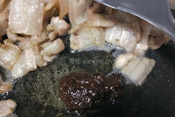 豆豉回锅肉的做法图解8