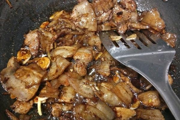 豆豉回锅肉的做法图解10