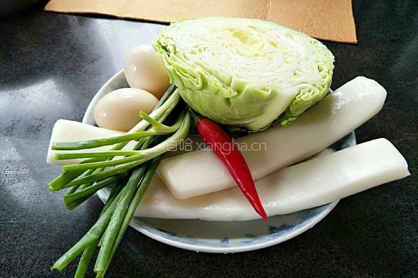 炒白粿的做法图解1