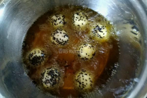 土豆芝麻球的做法图解11