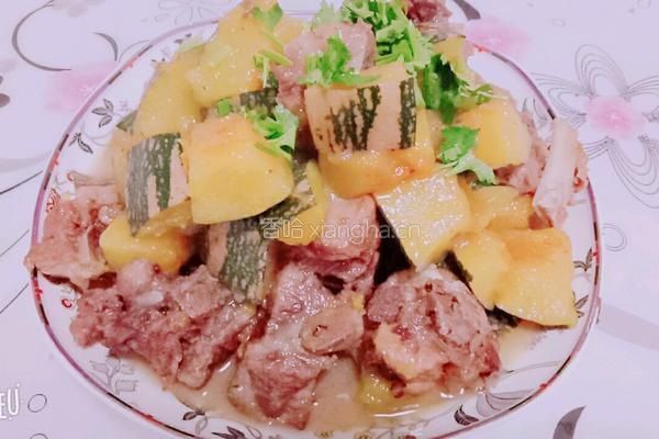 排骨炖南瓜