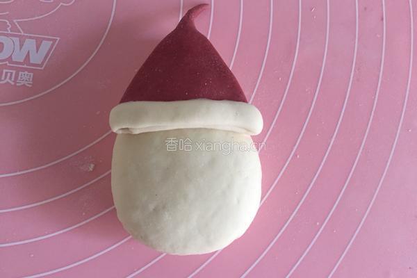 圣诞老人馒头的做法图解13