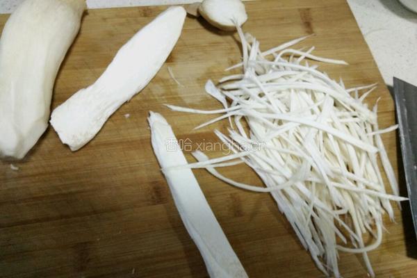 素炒杏鲍菇的做法图解1