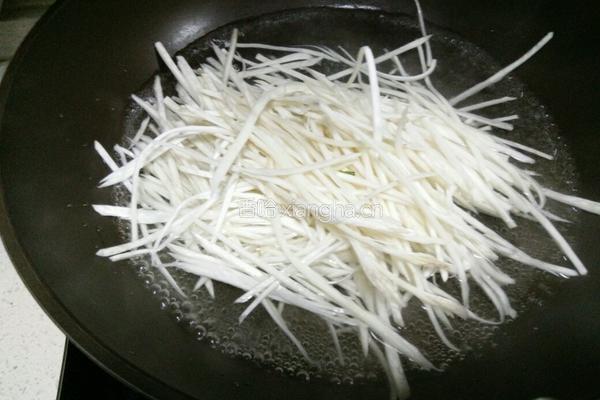 素炒杏鲍菇的做法图解3