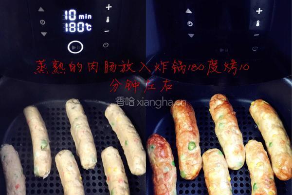 自制肉肠烤肠（无肠衣无添加剂）的做法图解7