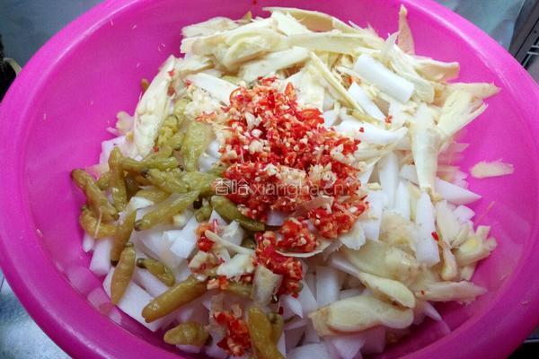 酸辣甜脆白萝卜――JIARU的做法图解5