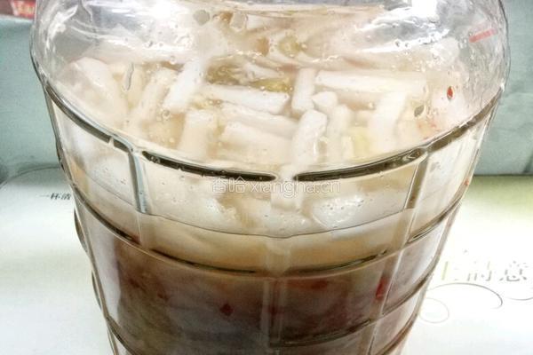 酸辣甜脆白萝卜――JIARU的做法图解7