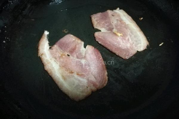 培根杂蔬三明治的做法图解5