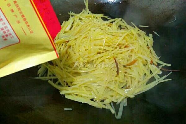 香辣土豆丝的做法图解18