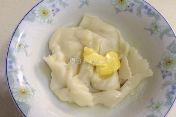 抹茶麻薯夹心软欧包的做法图解8