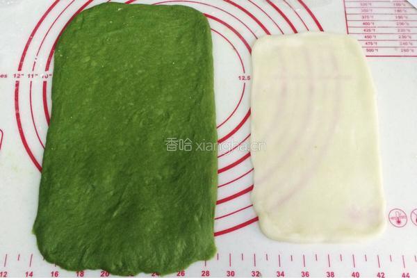 抹茶麻薯夹心软欧包的做法图解13