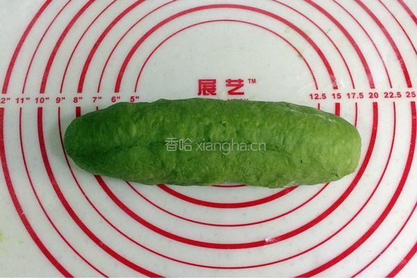 抹茶麻薯夹心软欧包的做法图解17