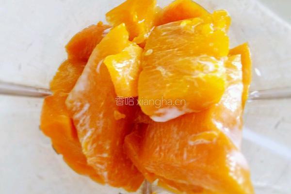 奶香南瓜蜗牛馒头的做法图解1