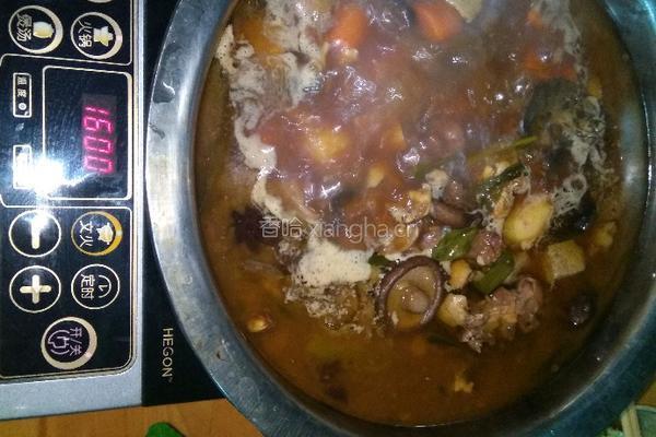 广式羊肉煲(火锅)