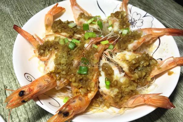 蒜蓉开边虾的做法图解10