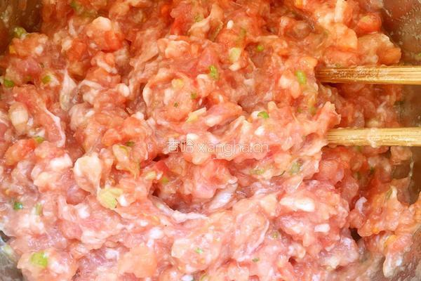 西红柿鲜肉馄饨的做法图解6