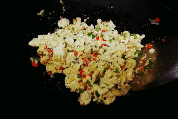 豆腐炒鸡蛋的做法图解10