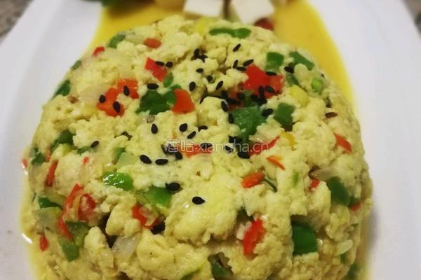 豆腐炒鸡蛋的做法图解12