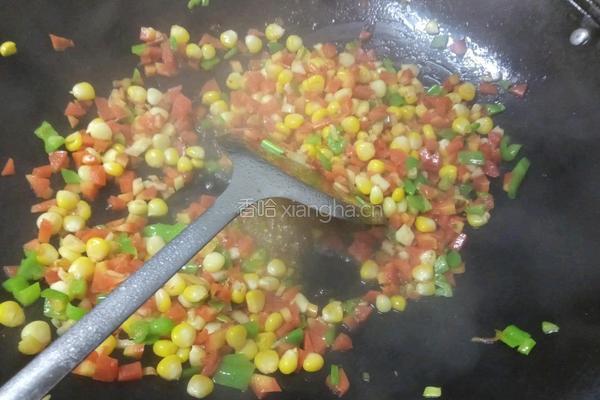广式香肠煲仔饭的做法图解4