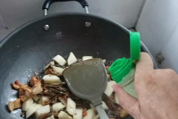 干豆角咸饭的做法图解3
