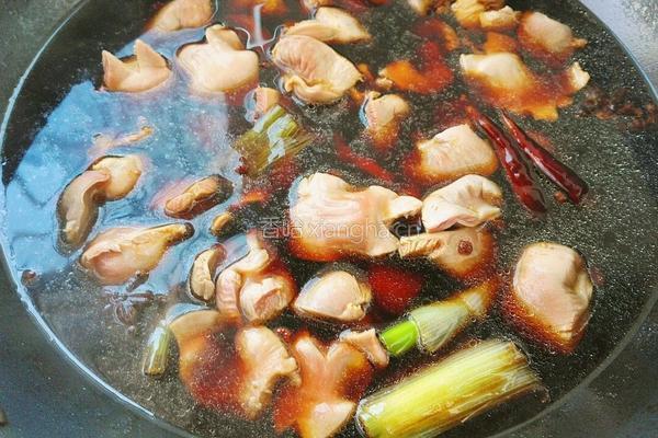 红烧鸡珍的做法图解4