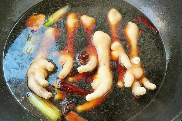 红烧凤爪的做法图解6