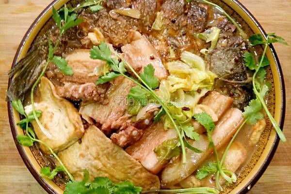鲁菜大师蒋家菜福满门的做法图解6