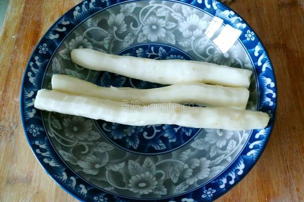 山药绿豆糕的做法图解1