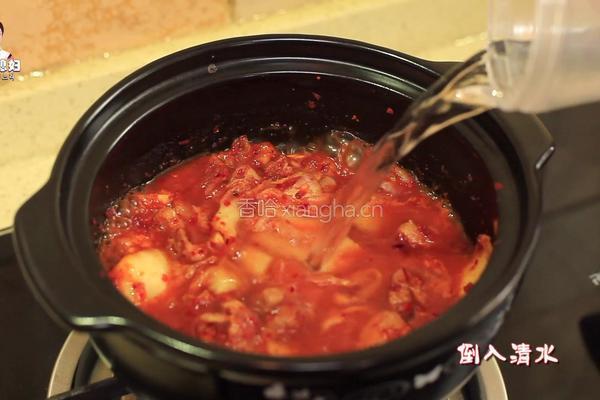 韩式辣白菜豆腐汤的做法图解10
